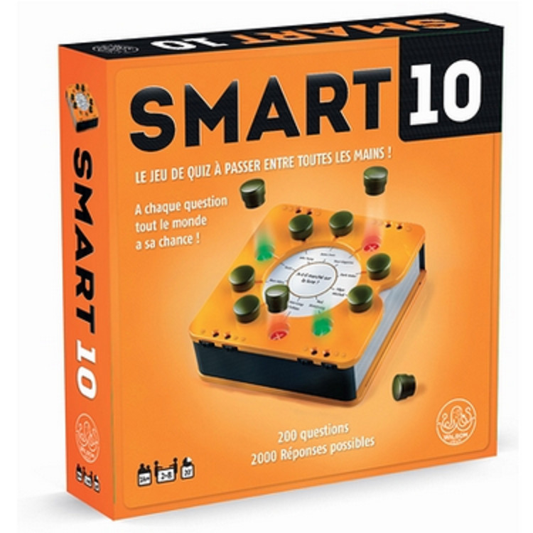 Jeu Smart 10 Wilson Jeux avec boîtier intelligent et 200 quiz inclus