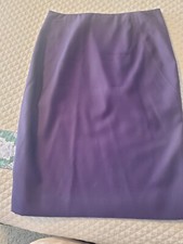 GIANNI VERSACE PLUM PURPLE PENCIL SKIRT SIZE 42