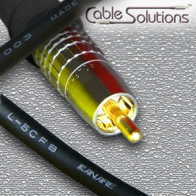 Canare L-5CFB Coaxial Digital Audio Interconnect Cable 14m