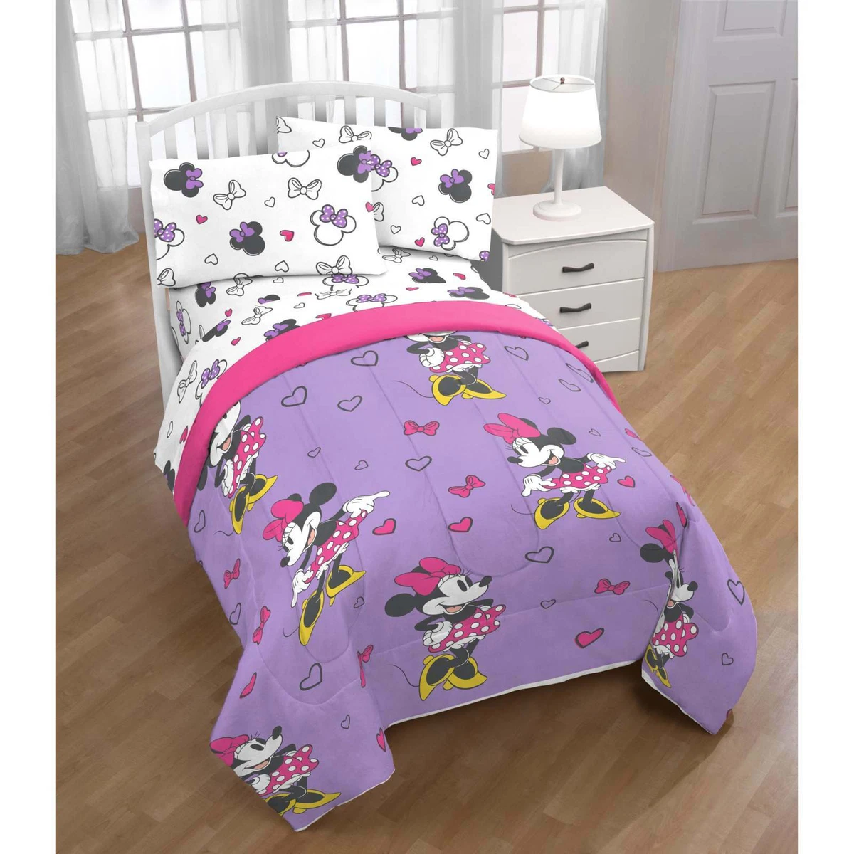 Minnie mouse hotsell twin bedroom set