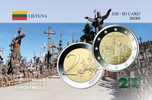 Lituanie 2020 Colline des Croix - Carte commémorative - 101537 - Imagen 1 de 2