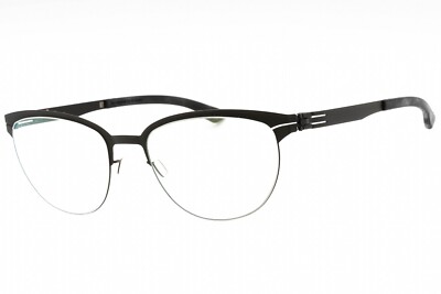 ic! berlin The Ingenue Black Cat Eye Women 53-23 Eyeglasses