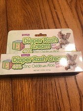 Natureplex Diaper Rash Cream 40 Zinc Oxide With Aloe 1.5oz 42.5g MADE IN USA