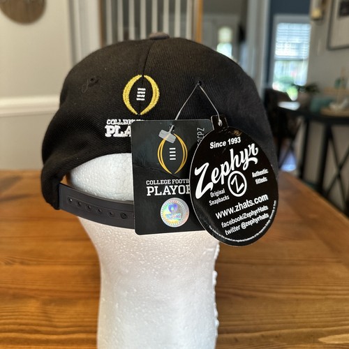 2015 Alabama Crimson Tide Zephyr Snap Back Cap Hat College Football Playoffs NWT - Picture 5 of 12