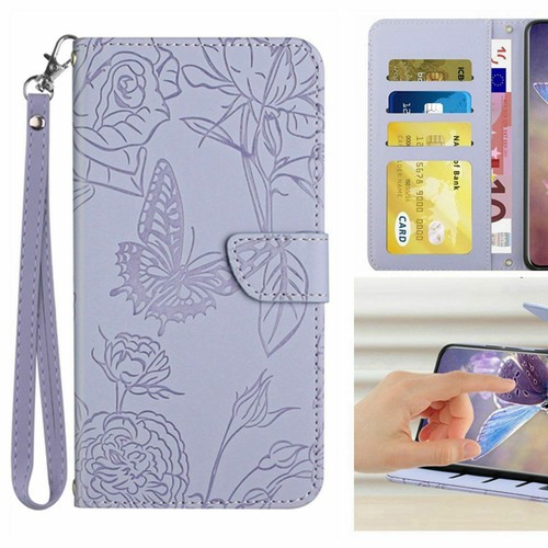 Leather Butterfly Flip Wallet Phone Case For OnePlus 9R 9 10 Pro Nord CE N20 5G - Picture 11 of 72