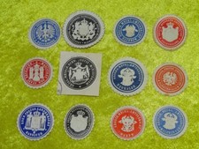 12  SIEGELMARKEN   KAISERREICH  KONVOLUT  2