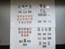 Collection avancée France 1938 - 1959 sur feuilles DAVO