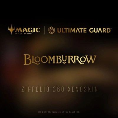 Ultimate Guard Zipfolio 360 Xenoskin Magic The Gathering ''Bloomburrow'' design 1