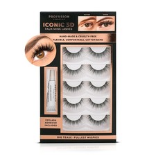 Profusion Cosmetics Iconic 3D Faux Mink Lashes, Achieve Effortless Elegance with