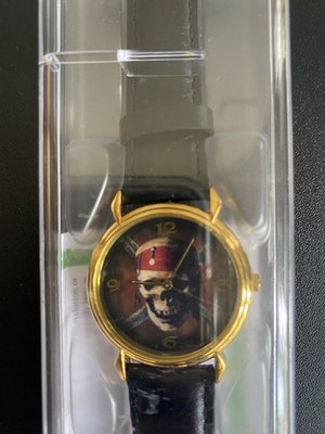 Disney Time Works Pirates Of The Caribbean Wrist Watch Special Collectors Series