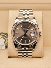 Rolex Datejust 126334 41mm Rhodium Grey Jubilee 2019