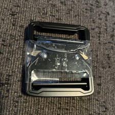 Metal Buckle Dual Adjustable No-Sew Tactical Heavy Duty Belt Buckle 2 Inch 50Mm