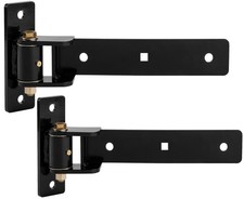 Heavy Duty Gate Hinges 900 Lbs Capacity - 13" Bolt-On or Weld-On Hinges with ...
