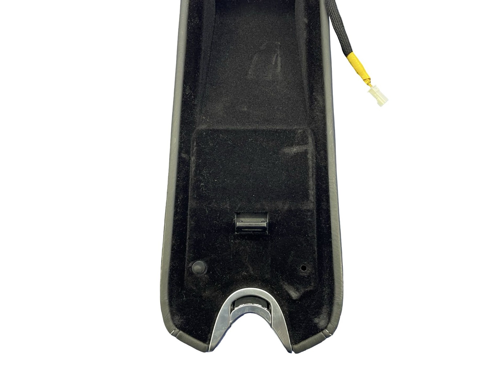 2018-2023 MCLAREN 720S OEM FRONT CENTER CONSOLE STORAGE LID BLACK LEATHER