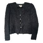 Jessica McClintock Gunne Sax Formal Bolero Jacket Lace Applique Evening Sz 12