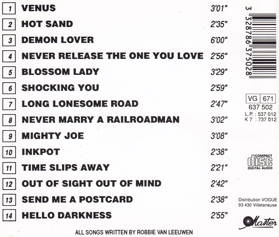 SHOCKING BLUE - CD - THE BEST OF  SHOCKING BLUE - Bild 2 von 2