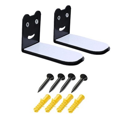 Universal Sound Bar Wall Mount Bracket Kit Tough Metal Material Steady Mount