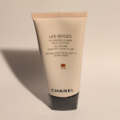 CHANEL Les Beiges Healthy Glow Fluid Foundation N°60 Liquid SPF 15 1 fl oz