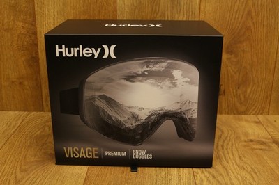 Hurley Visage Premium Snow Goggles With Carrying Case & Additional Lens