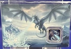 1g .999 Silver Ice Dragon Coin Limited Mintage