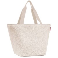 reisenthel® Einkaufstasche Shopper M Kunstfaser Teddy Sand ZS1042