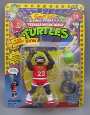 1991 TMNT Ninja Turtles Sewer Sports Slam Dunkin Don Playmates NEW MOC Sealed