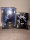 Batman Funko Pop Displays - Two Pack - Arkham Asylum  And TDKR Glow In The Dark