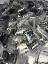100 QTY - 1.5 Inch Aluminum side release buckles with various imperfections