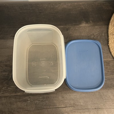 Tupperware Modular Mate Blue Lid Food Container 8 Cup