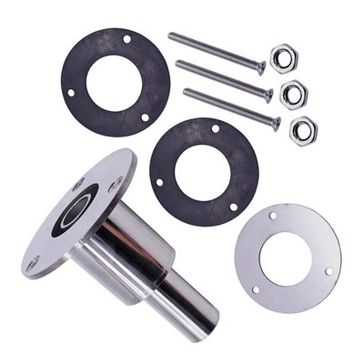 For Eberspacher 304 Stainless Steel Thru Hull Exhaust Fitting 24mm Straight