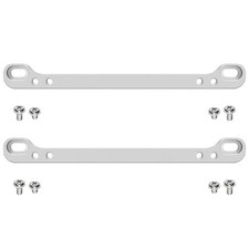 Jdm To Usdm License Plate Adapter - 2 Pack Aluminum Japanese To Us License Plate