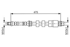 Flexible de frein BMW X1