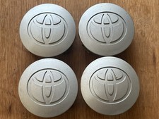 x4 Original Toyota RAV4 MK1 62mm Alloy Wheel Centre Caps Set