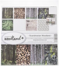 Reminisce Collection Kit 12"X12"-Scandinavian Woodland