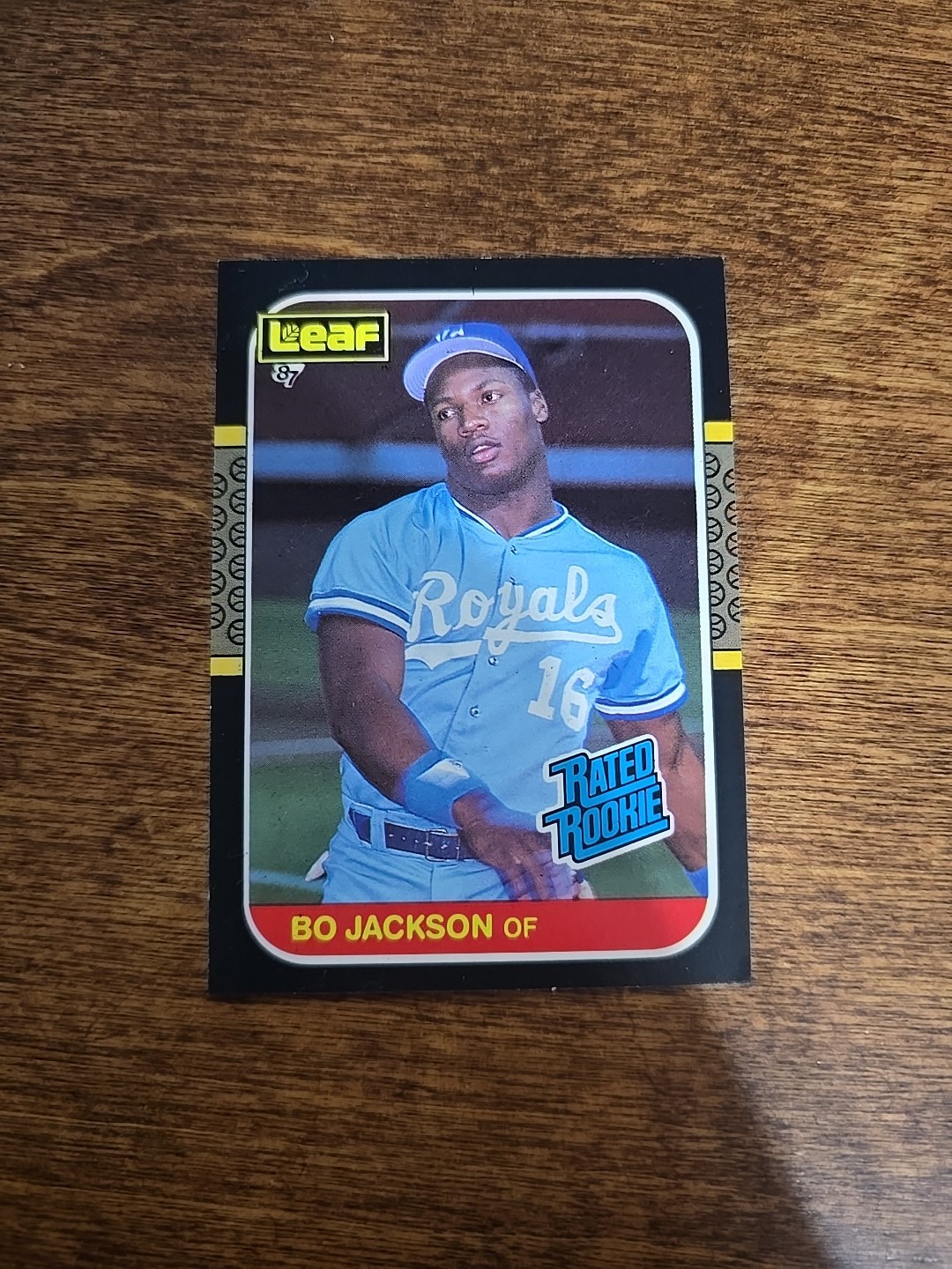 1987 Leaf Canadian - Rated Rookies Bo Jackson #35 (RC)