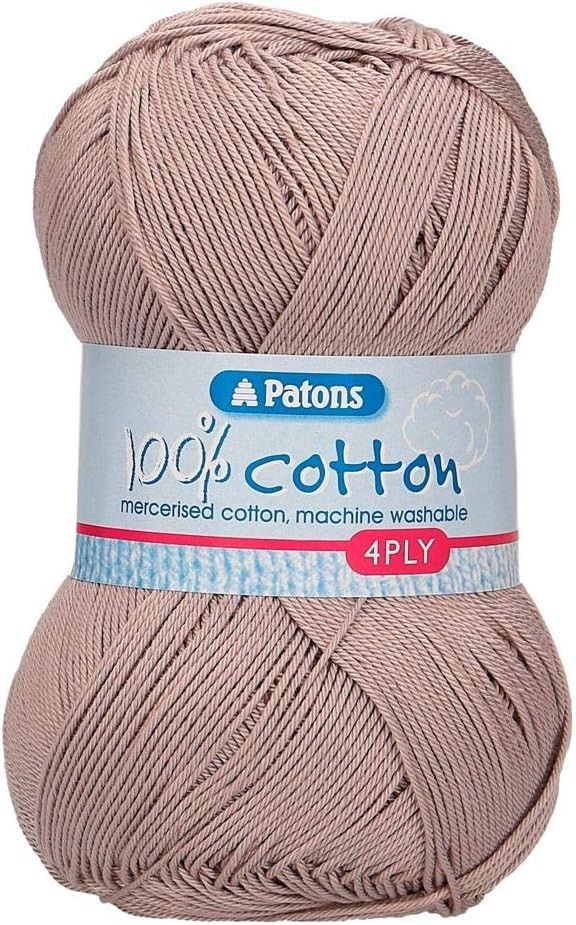 Patons 100% Cotton 4 Ply 100g - 1748 Taupe