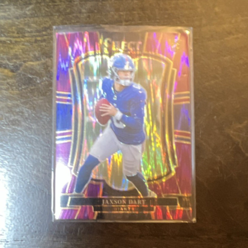 2025 Panini Select - Premier Level Jaxson Dart #193 (RC) Purple Shock /699