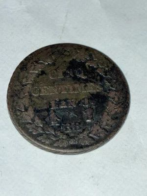 Cinq Centimes Dupré Grand Module An 8 BB Cuivre 1799 - Photo 1/2