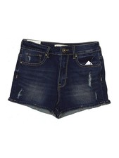 NWT Bullhead Women Blue Denim Shorts 5