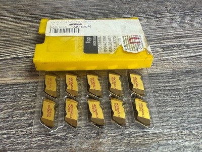 (10) KENNAMETAL NDC3040L3 KC810 Carbide Indexable Threading Inserts TiC TiCN TiN