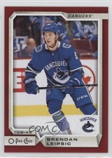 2018-19 O-Pee-Chee Red Blank Back Brendan Leipsic #37 2a8