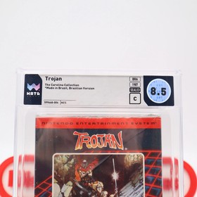 NES Nintendo TROJAN (versione brasiliana) - WATA GRADED 8.5 C! NUOVO sigillato in fabbrica!
