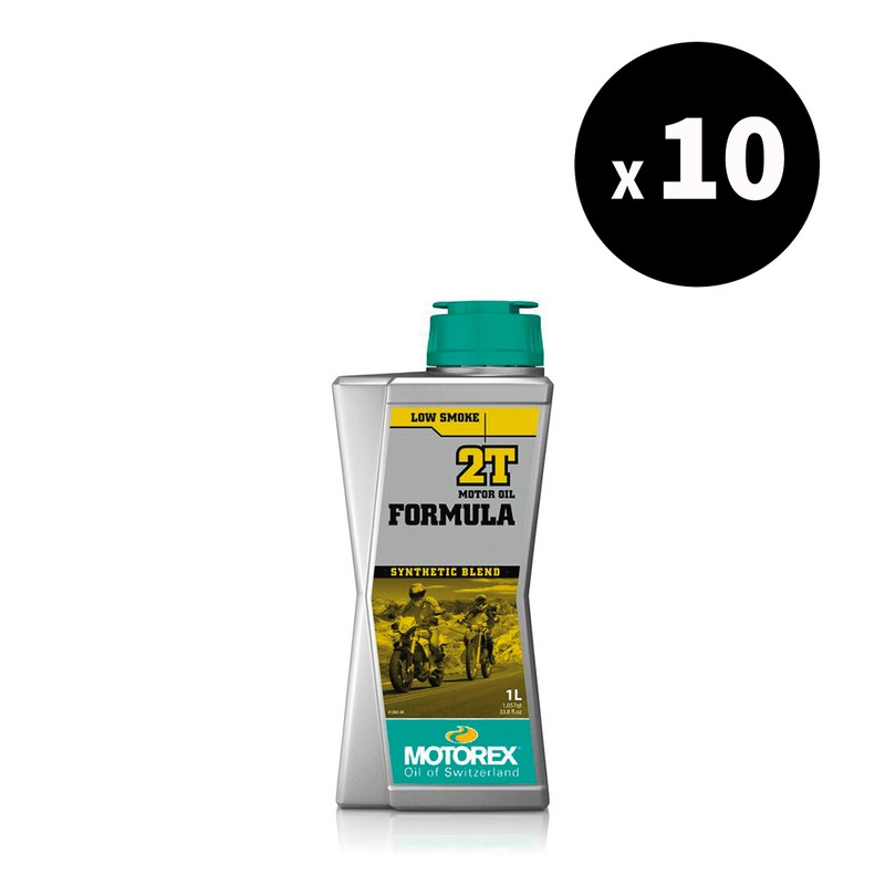 Huile moteur MOTOREX Formula 2T bidon 1L lubrifiant semi-synthèse