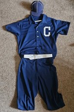 Cleveland BRONCOS  INDIANS 1902 Turn Back The Clock GAME Uniform BRYAN SHAW 2013