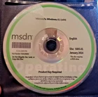 Microsoft MSDN Windows 8.1 X64 Disc 5085.01 January 2014 - ENGLISH