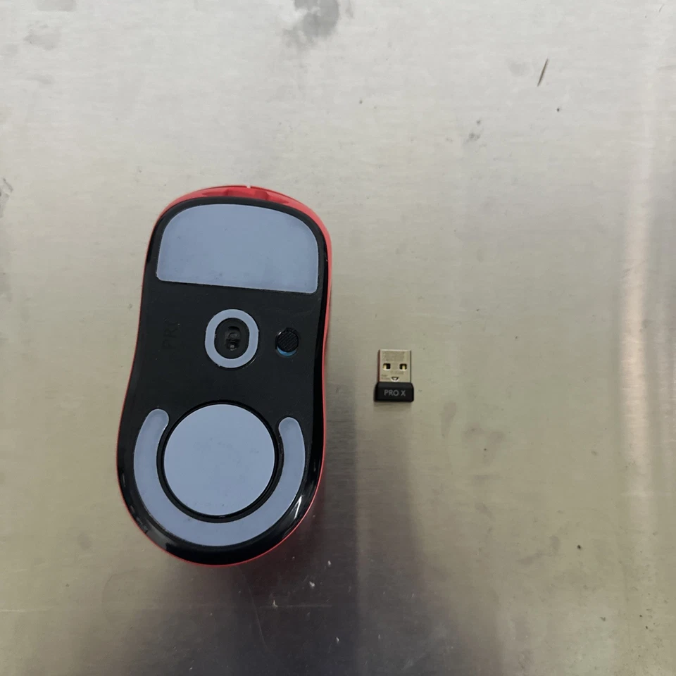 Logitech G PRO X Superlight Wireless Gaming Mouse Red With USB Receiver - Image 2 of 4