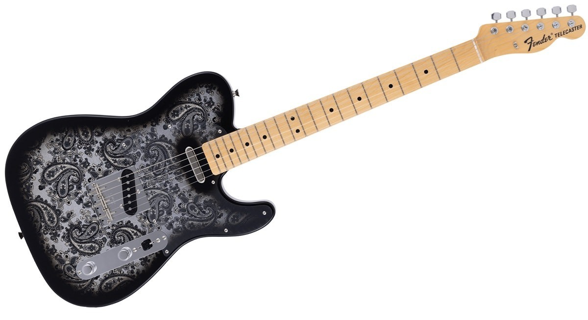 Fender Made in Japan Limited Telecaster Maple Black Paisley