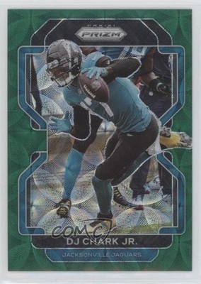2021 Panini Prizm Green Scope Prizm 54/75 DJ Chark Jr #11 0p1e