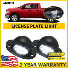 For 94-01 Dodge RAM BLACK LENS License Plate Light Rear Bumper Tag Lamp