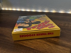 The Three Stooges Nintendo Entertainment System, 1989 NES Complete CIB In Shrink